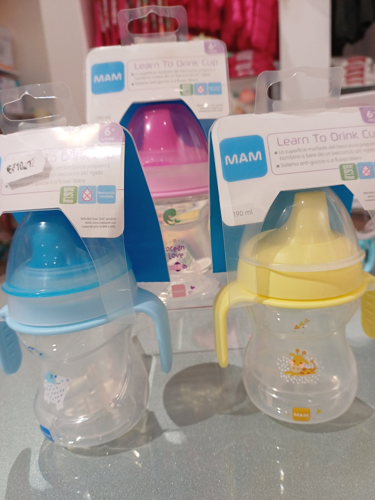 Learn To Drink Cup Mam 6 mesi+