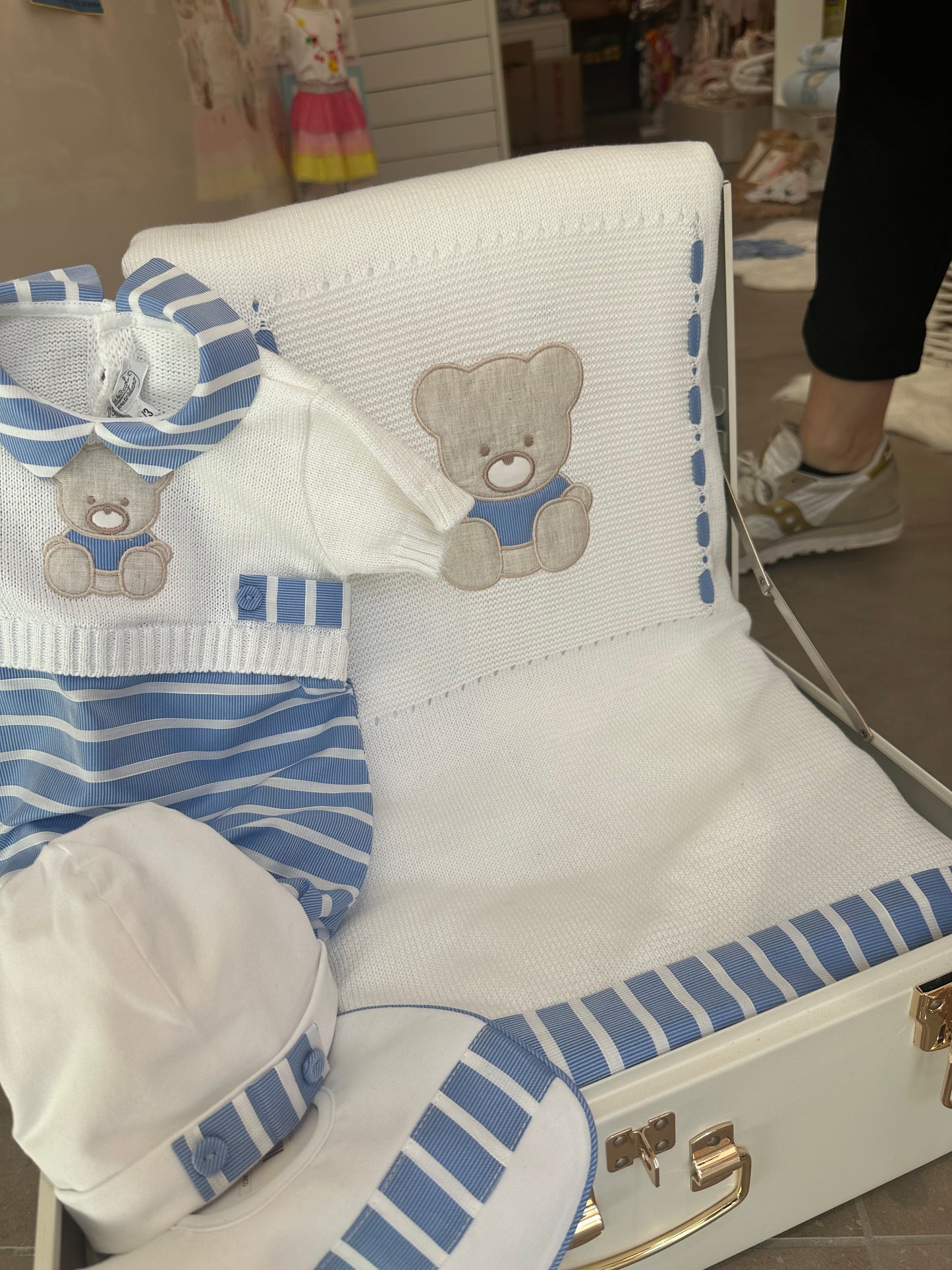 Copertina in filo di cotone la Sartoria dei piccoli