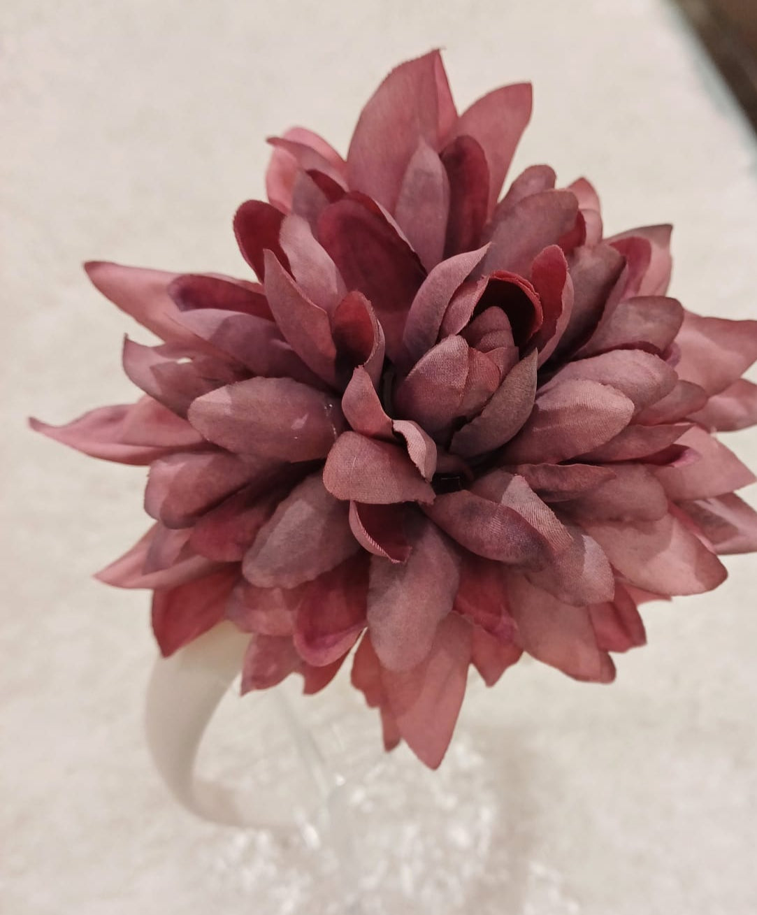 Cerchietto con fiore