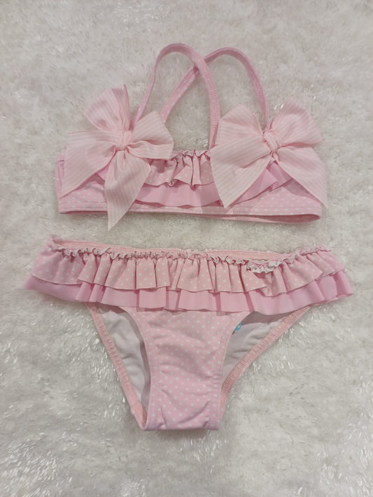 Costume due pezzi con fiocchi