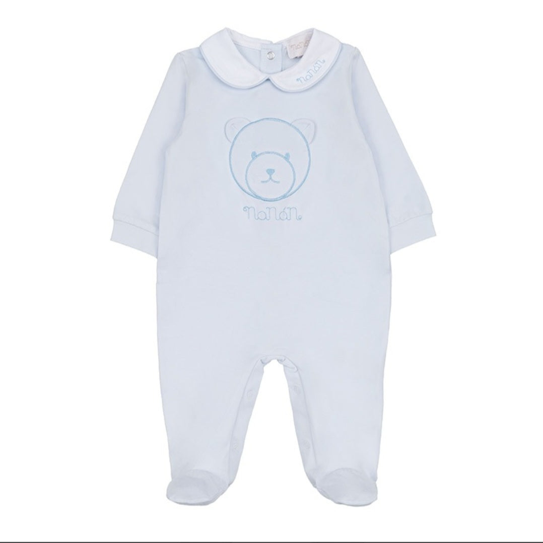 Tutina colletto azzurro Nanàn