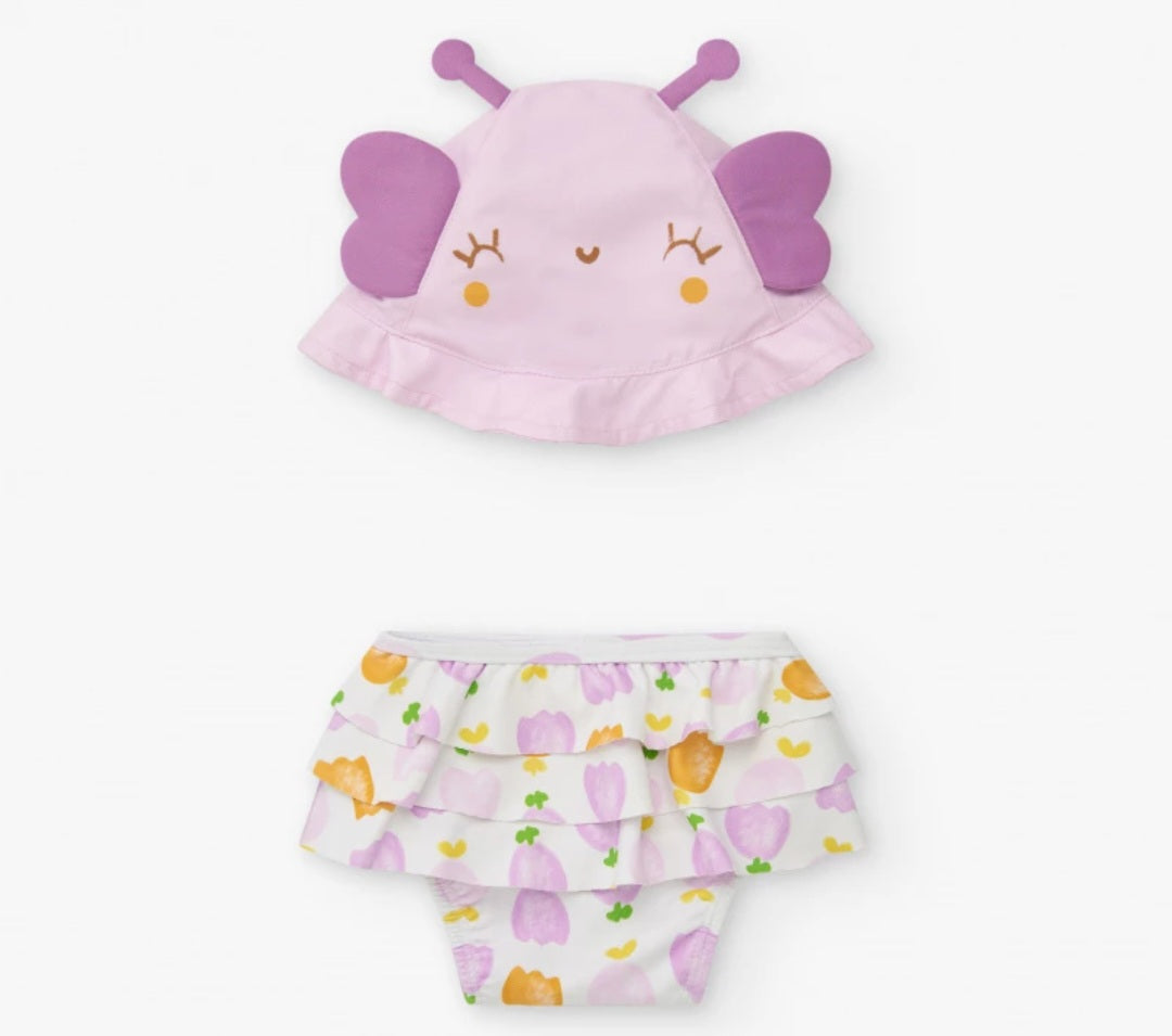 Completo costume da bagno Bimba Tuc Tuc