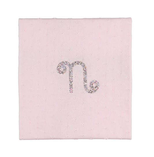 Coperta rosa bordo Nanan