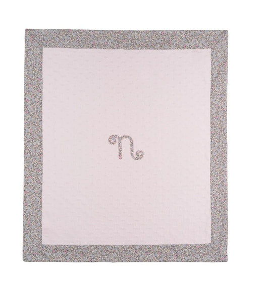 Coperta rosa bordo Nanan